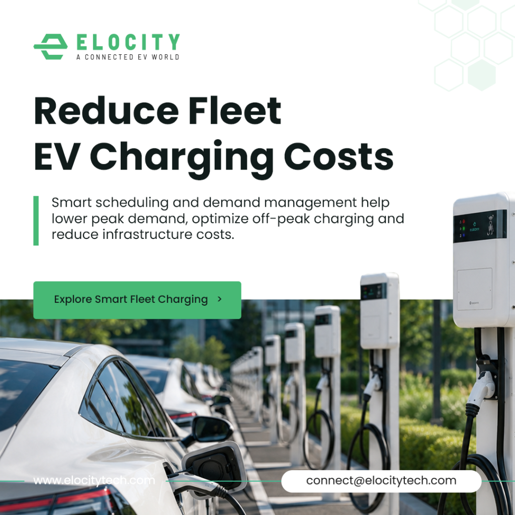 Reduce fleet EV charging costs with smart scheduling and demand management
